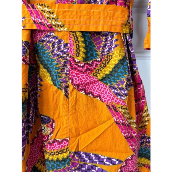 FARM Rio Colorful Orange Mini Dress - Picture 6 of 6